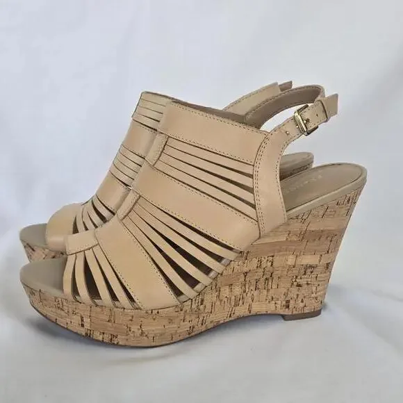 Franco Sarto Women's 10 Strappy Wedge Sandals - Picture 2 of 10